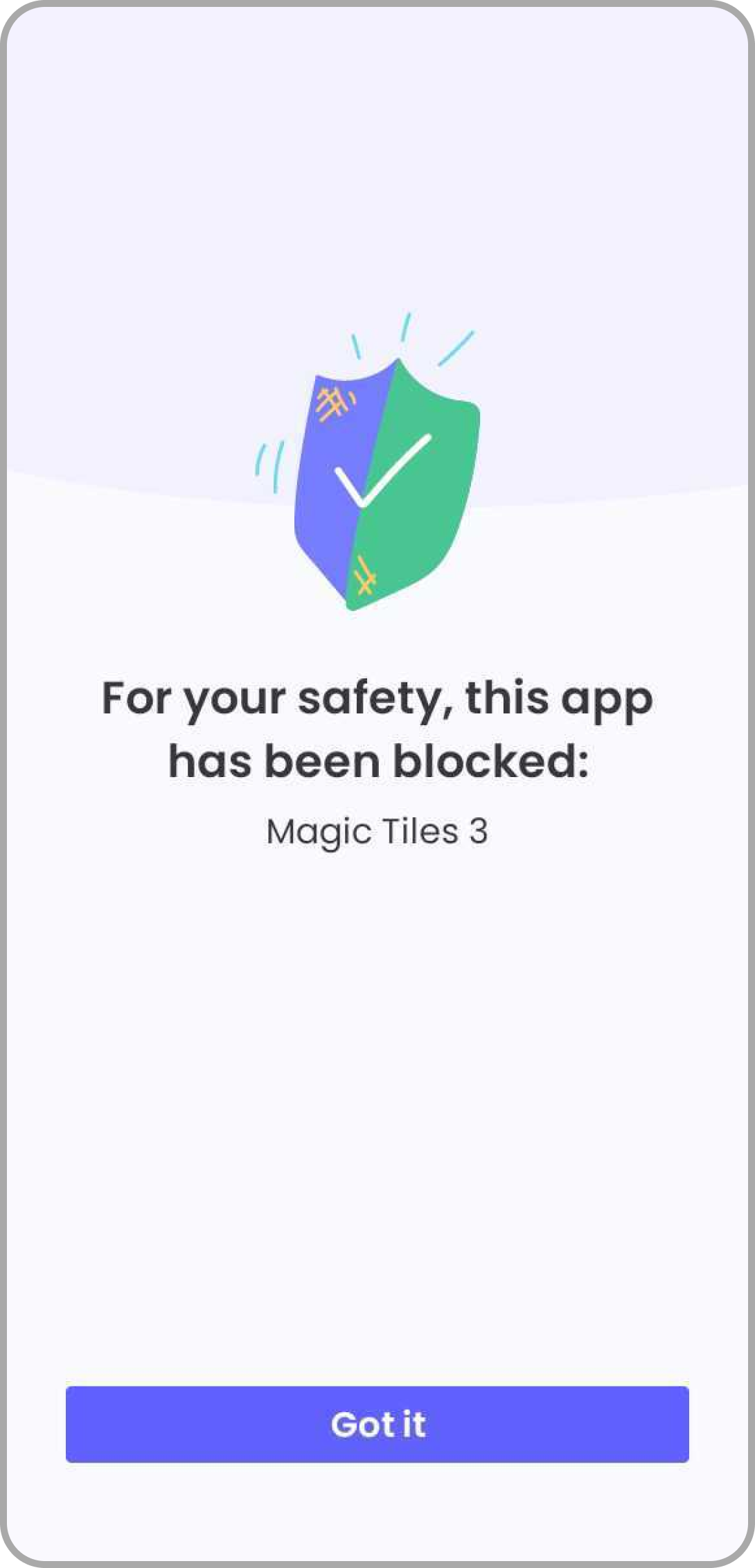 App Blocker Glitch