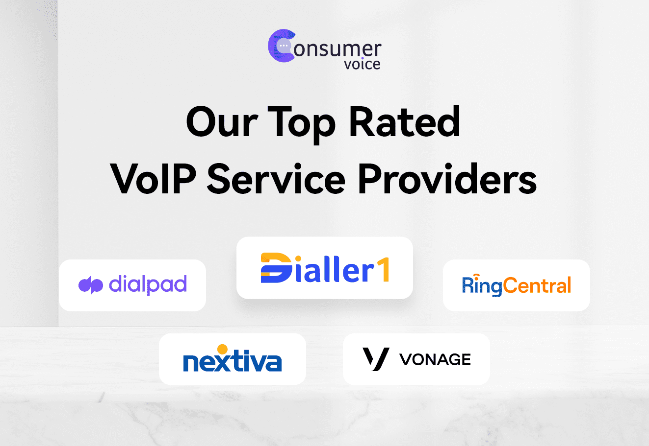 Our Top Rated VoIP Service Providers
