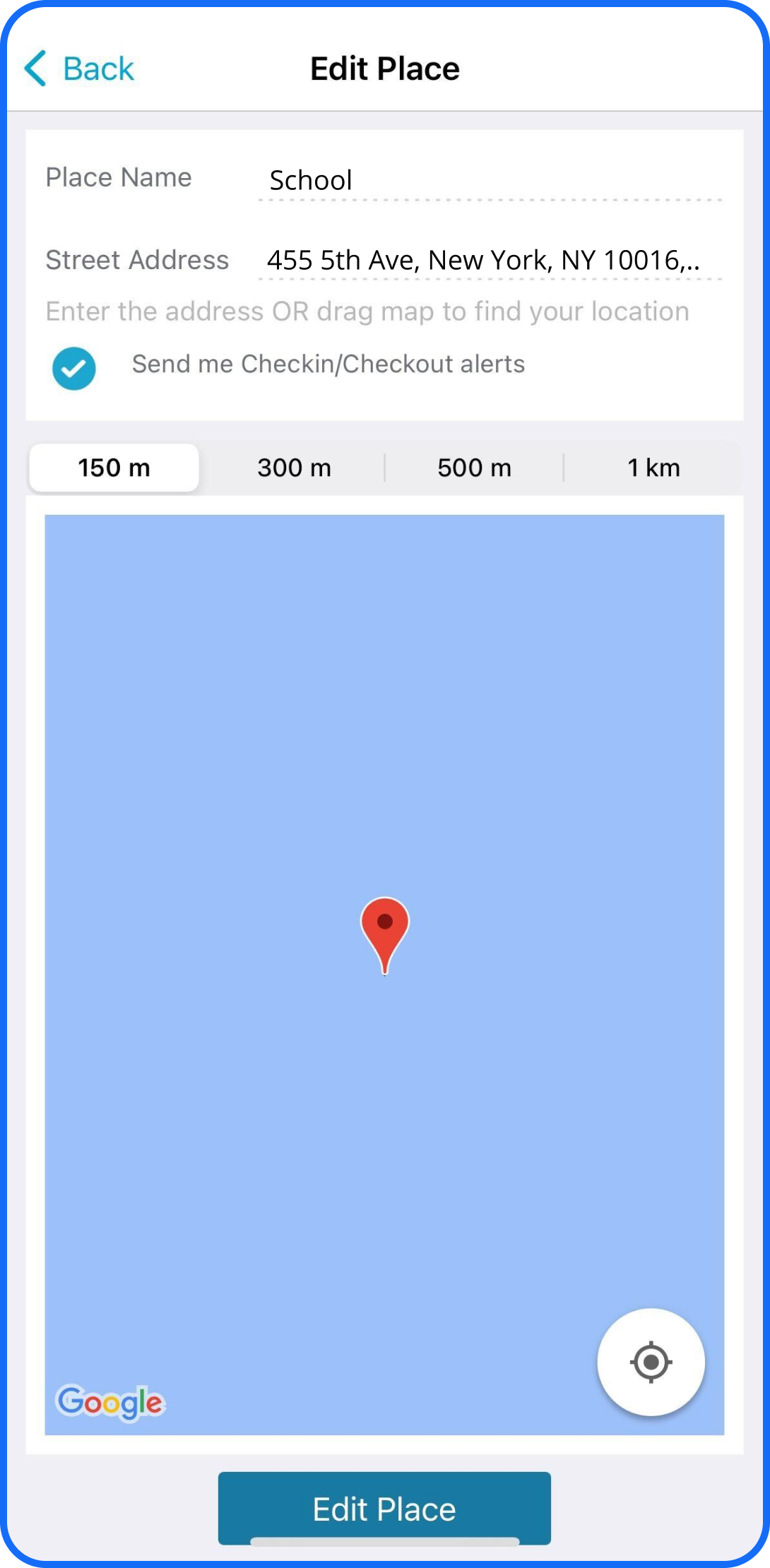 Location Tracking and Geo fencing