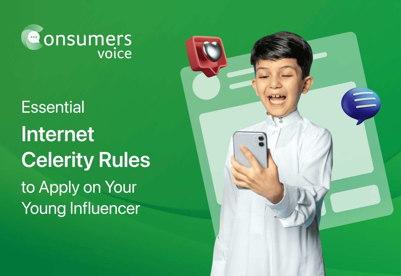 Essential Internet Celebrity Rules to Apply to Your Young Influencer