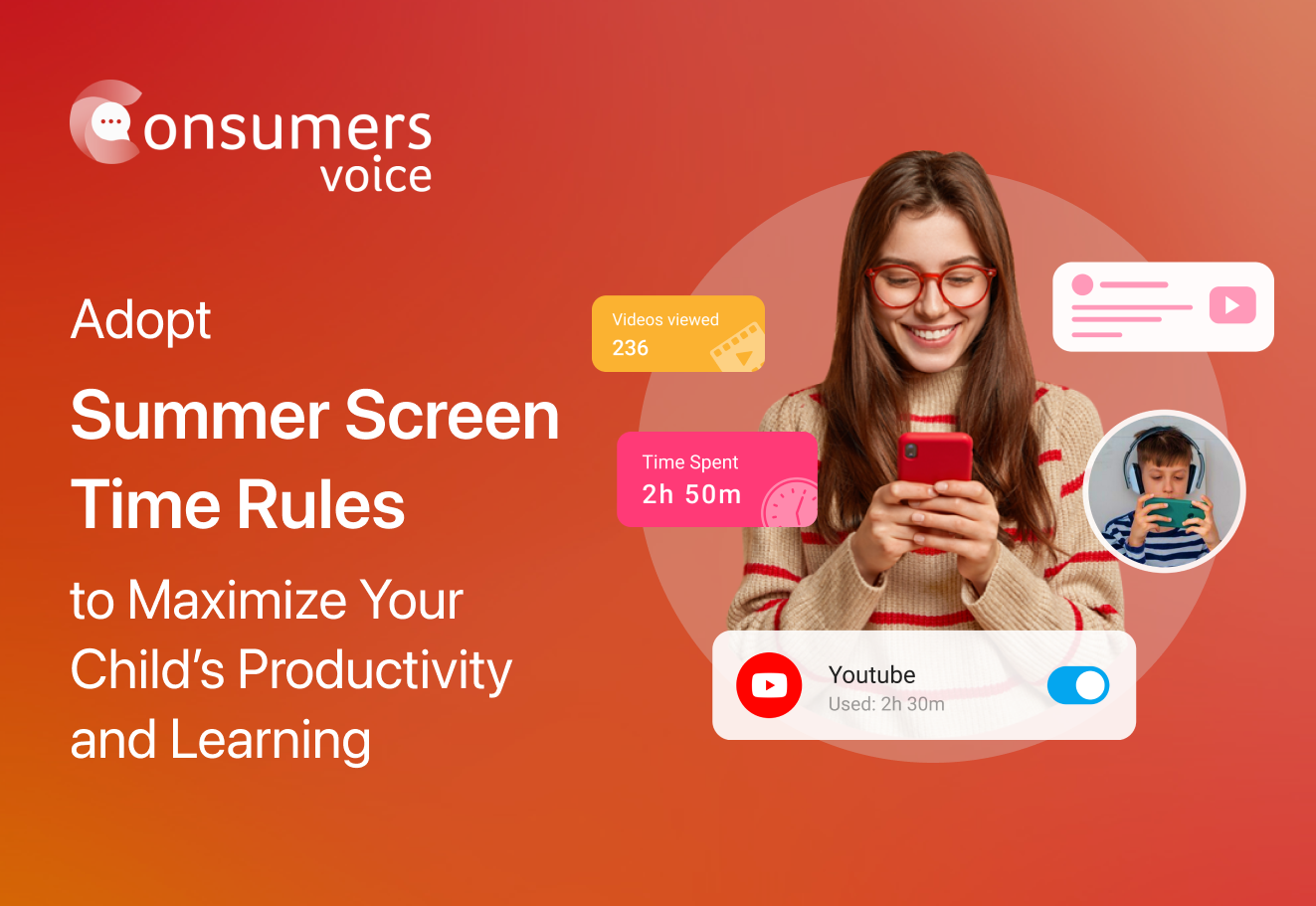 Adopt Summer Screen Time Rules to Maximize Your Child’s Productivity and Learning